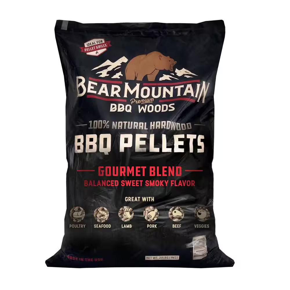 20 Lbs. All-Natural Hardwood Gourmet Blend Smoker Pellets